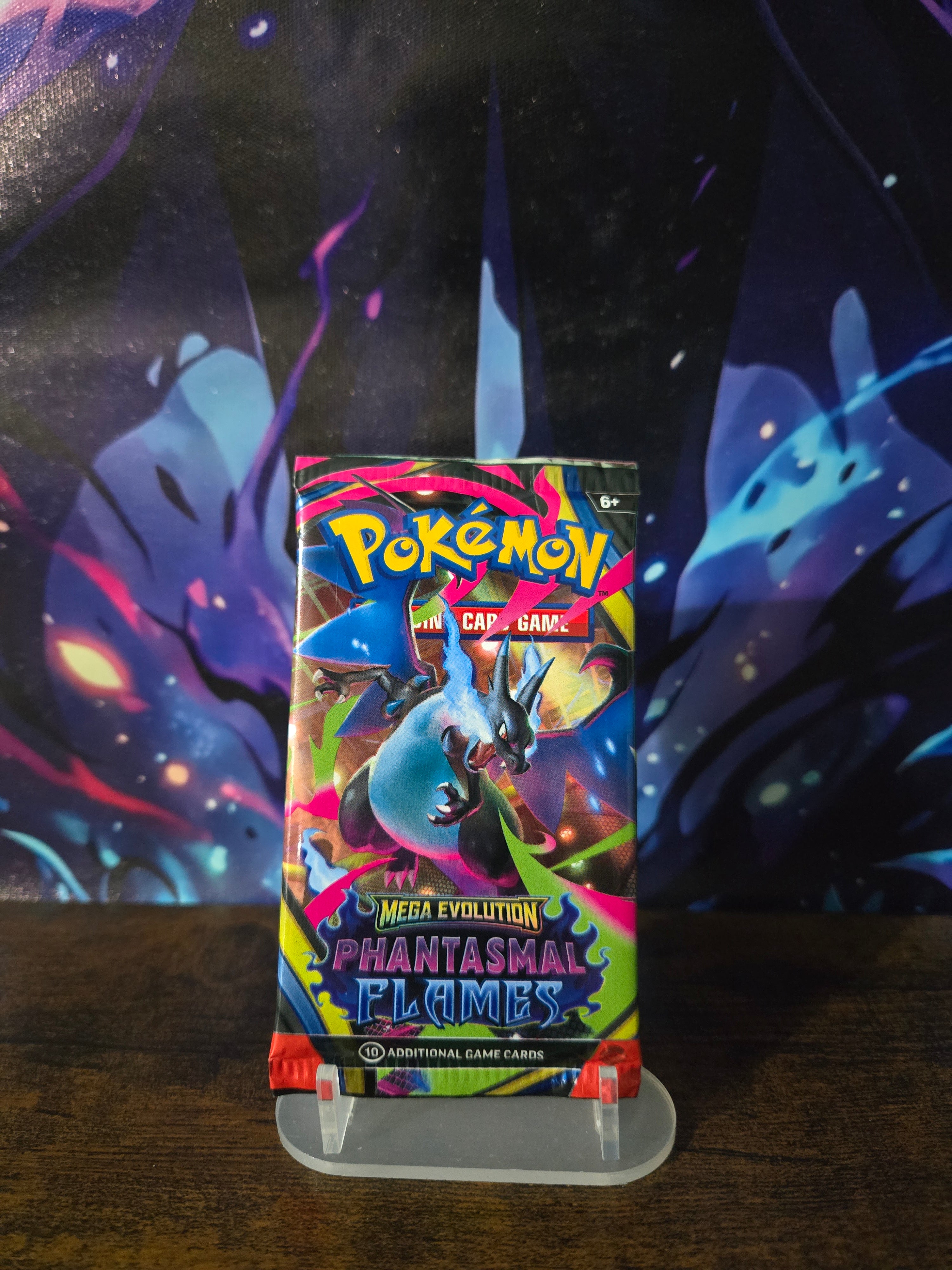 Pokémon TCG Mega Evolution Phantasmal Flames Booster Pack