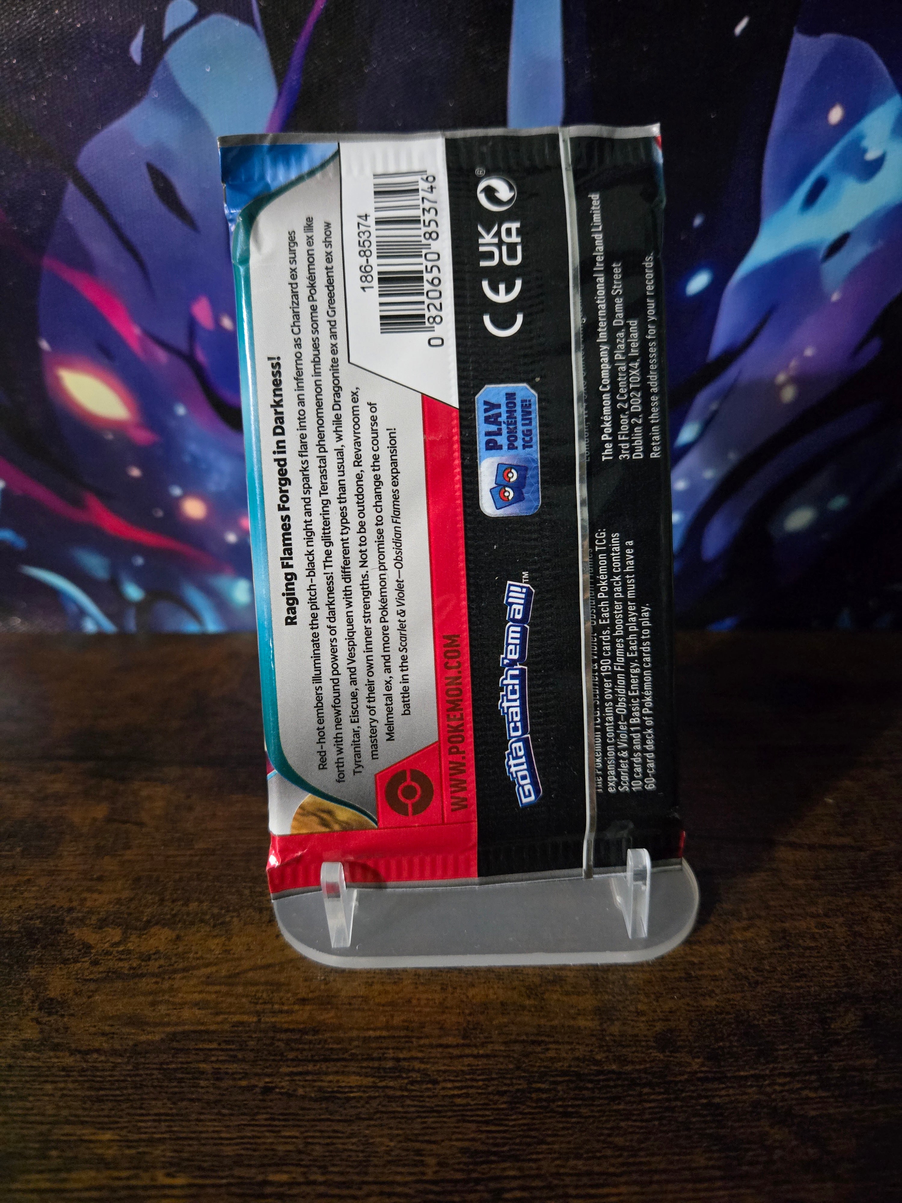 Pokémon TCG Scarlet Violet Obsidian Flames Booster Pack