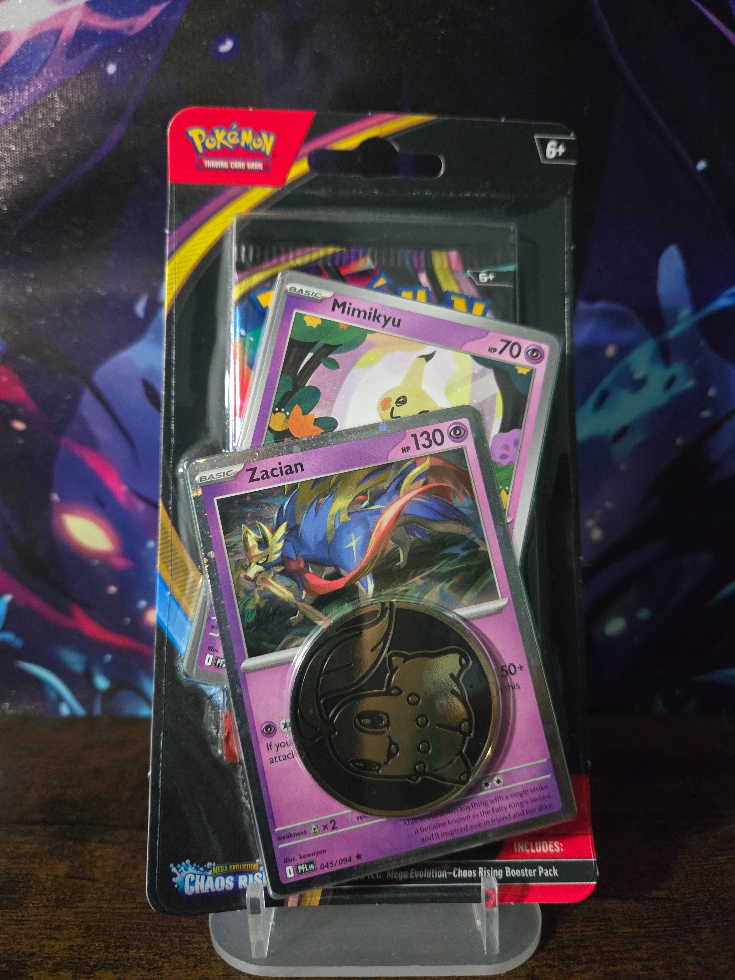 Pokémon TCG Chaos Rising Blisters Sealed - Mimikyu