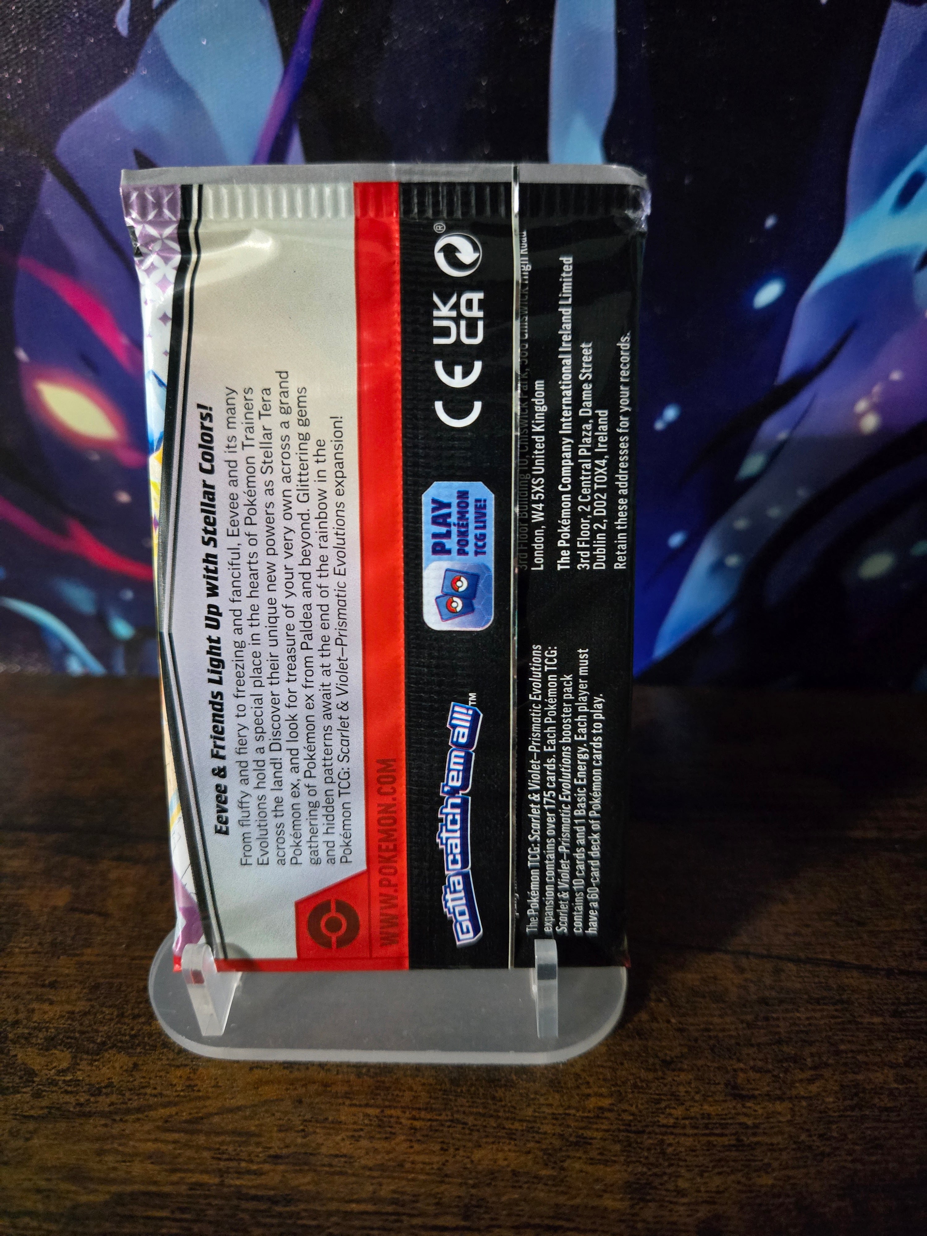Pokémon TCG Prismatic Evolutions Booster Pack Sealed