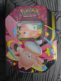 Sealed Pokemon TCG Mega Moonlit Tin Mega Clefable Ex