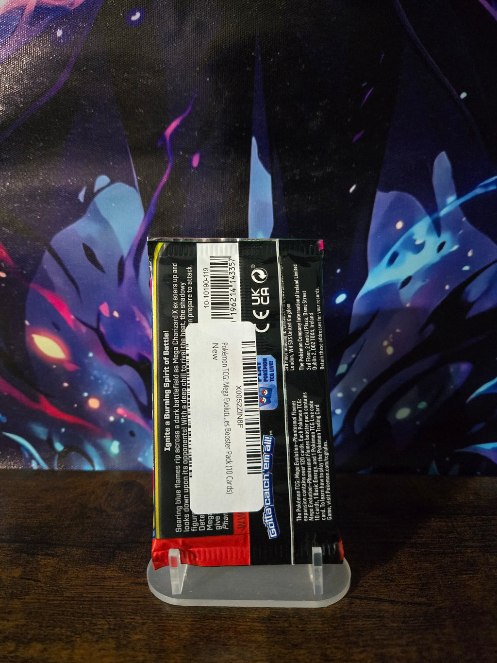 Pokémon TCG Mega Evolution Phantasmal Flames Booster Pack
